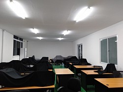 Renovasi ruang kantor parkland word indonesia