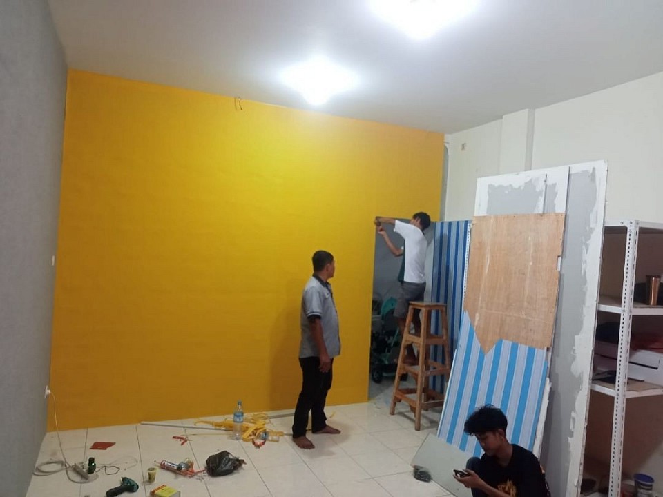 progres 80% ruang live streaming tangerang 2024